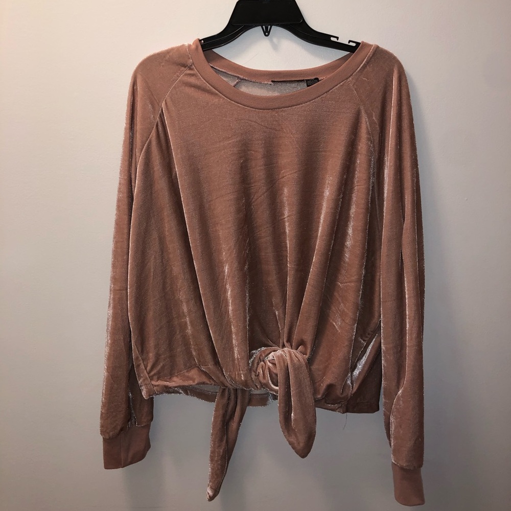 Velvet shirt